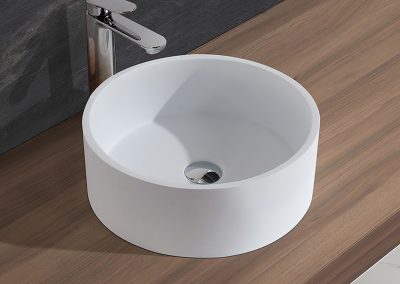 Wash Basins Table Top In Round Shape