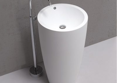 High Quality Bathroom Solid Surface Wash Basin