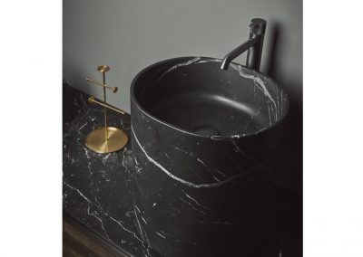 Plano Designer Sanitary Ware Tabletop Wash Basin Black
