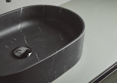 Black Marble Wash Basin